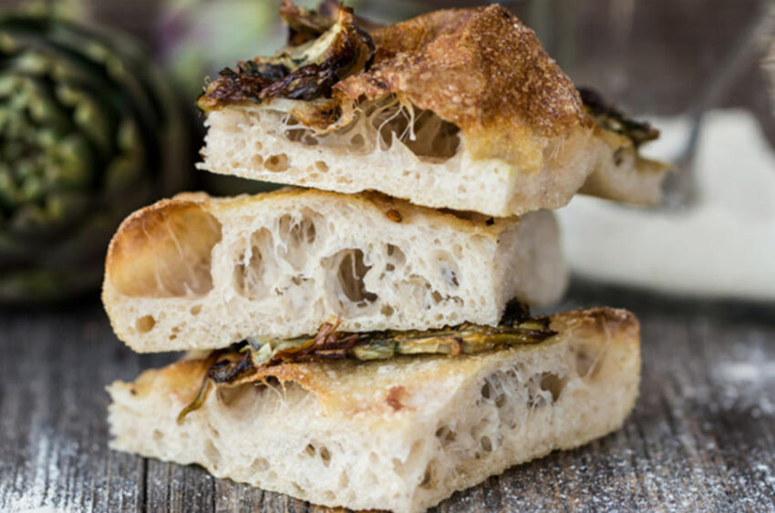 Artichoke & Olive Focaccia 