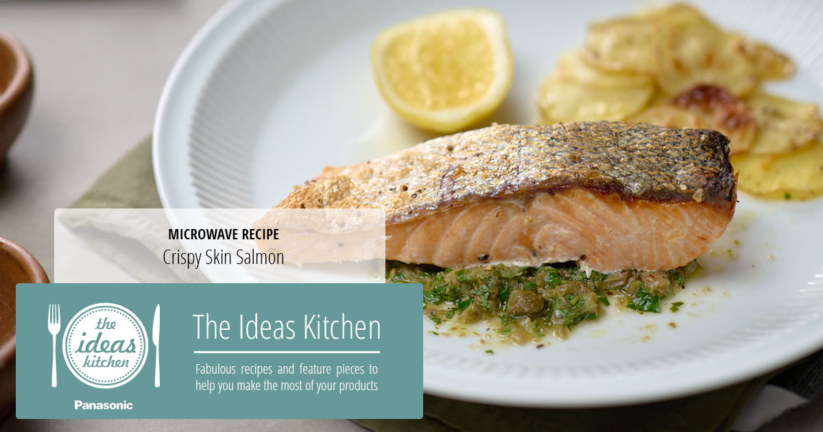 Crispy Skin Salmon | The Ideas Kitchen