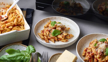 Microwave Penne Pomodoro